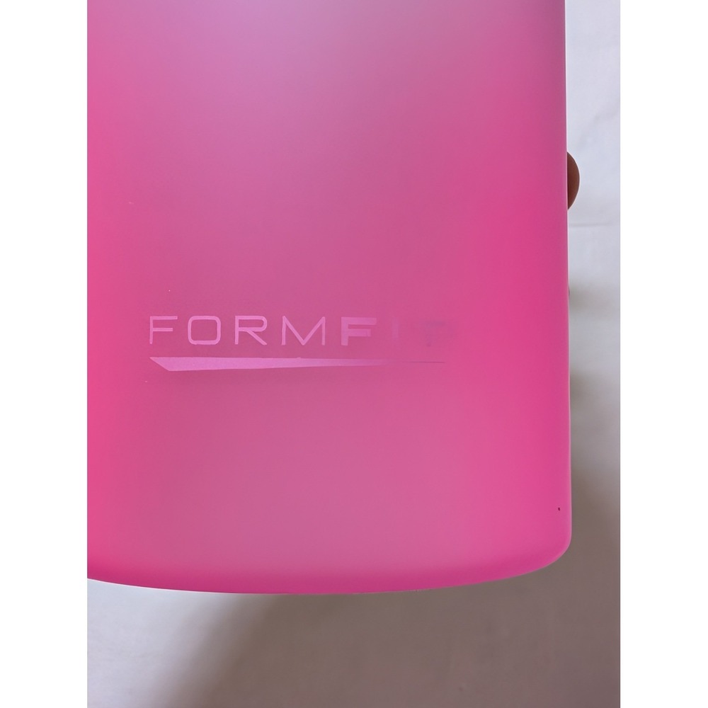 Formfit Tone Water Bottle Pink Teal Ombre Anti-Slip Silicone 33.8oz 1L HYHP-1003